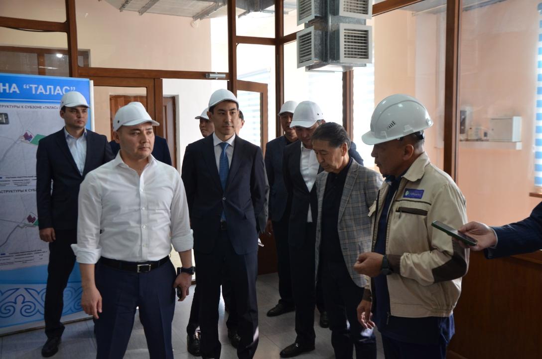 ҚР Ұлттық экономика министрі Таластағы кәсіпорындардың жұмысымен танысты
