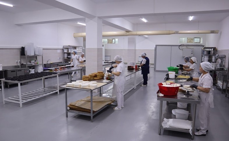 Таразда «Дәмді себет» желісінің дәмхана өндірісі ашылды