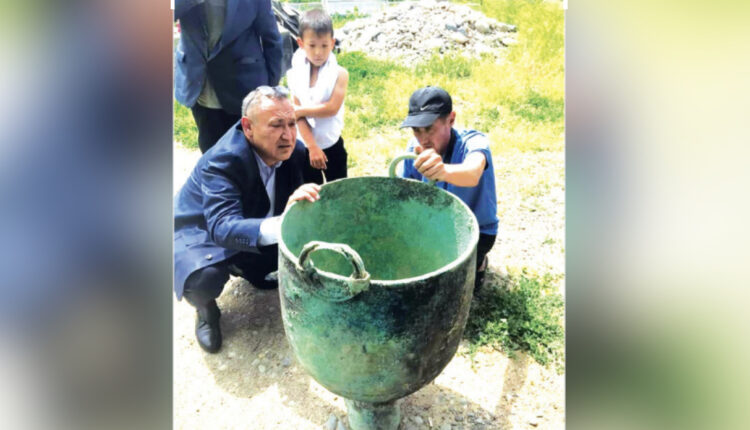 3000 жылдық тарихы бар қазан табылды