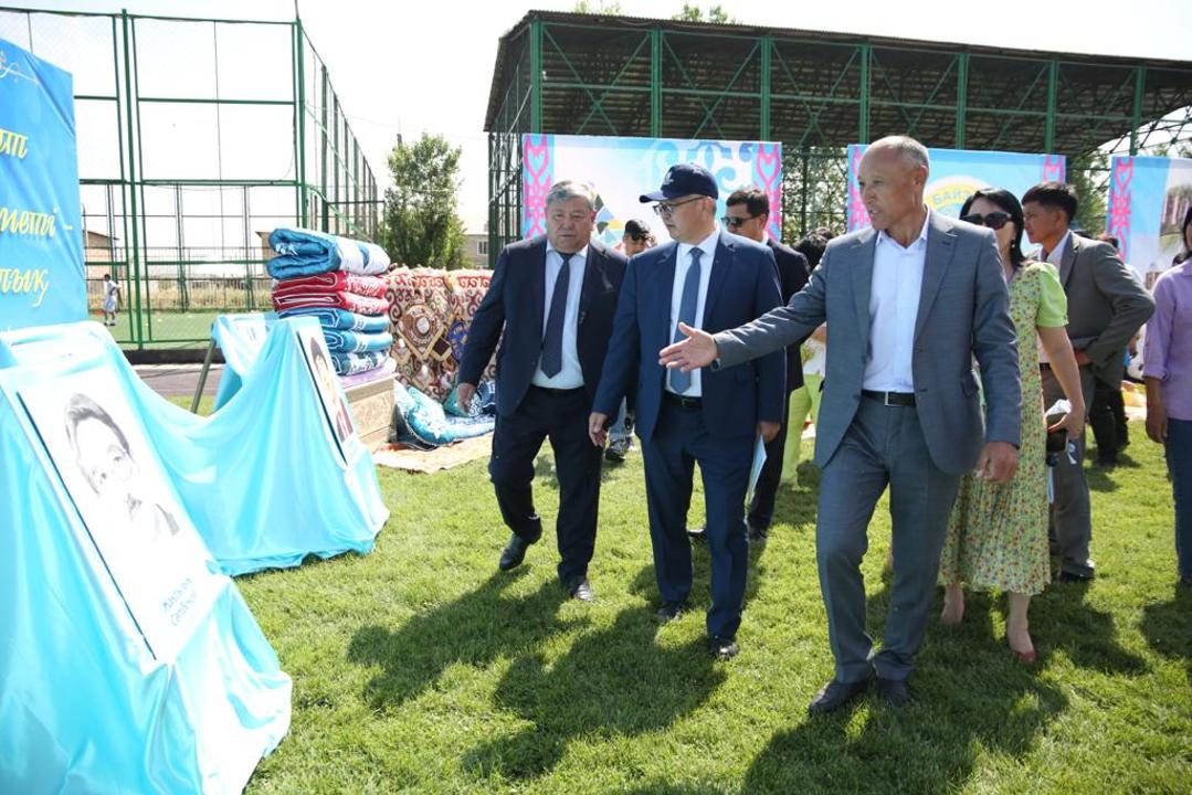 Облыс аудандарындағы мәдениет күндері Байзақ ауданында бастау алды