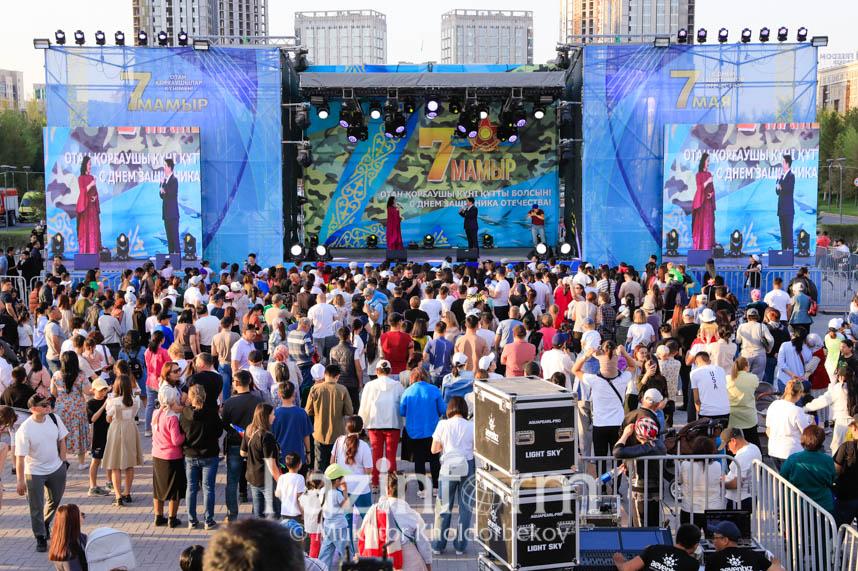 «Отаным – аманат»  Астана аспанын әнге бөледі