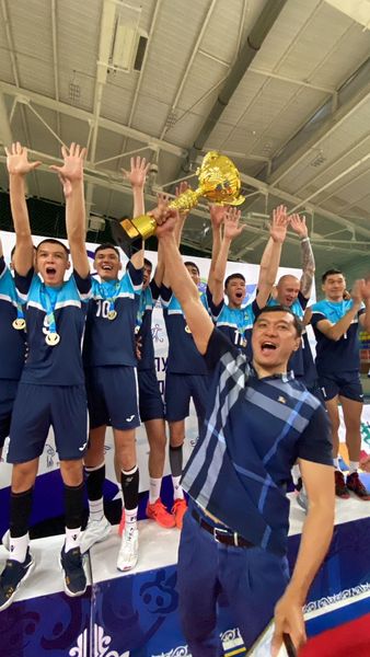 ӘУЛИЕАТАЛЫҚ ҚҰРАМА ВОЛЕЙБОЛДАН VI ЖАЗҒЫ СПАРТАКИАДАНЫҢ ЖЕҢІМПАЗЫ АТАНДЫ