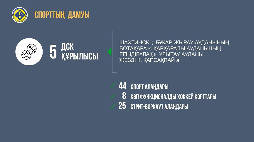 Қарағанды облысында балалар спортына  миллиардтан астам теңге бөлінді
