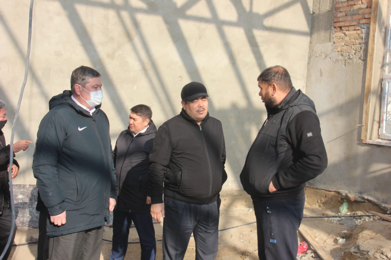 Аудан мен қаланы байланыстыратын көпір аяқталуға жақын