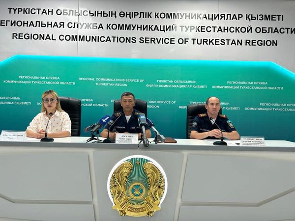 ТҮРКІСТАН: ДАЛА ӨРТІ ҚАУПІНІҢ АЛДЫН АЛУ ЖҰМЫСТАРЫ КҮШЕЙТІЛГЕН