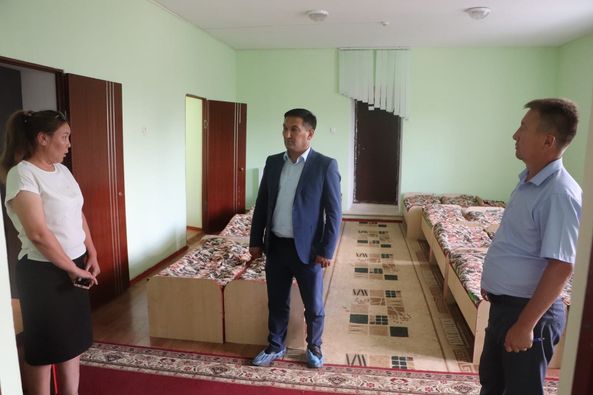 АУДАН ӘКІМІ ТОҒЫЗКЕНТТЕ