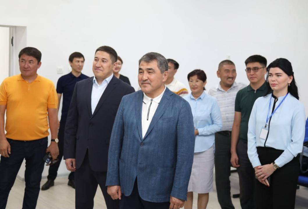 Облыс әкімі Қордайдағы бірқатар нысандармен танысты