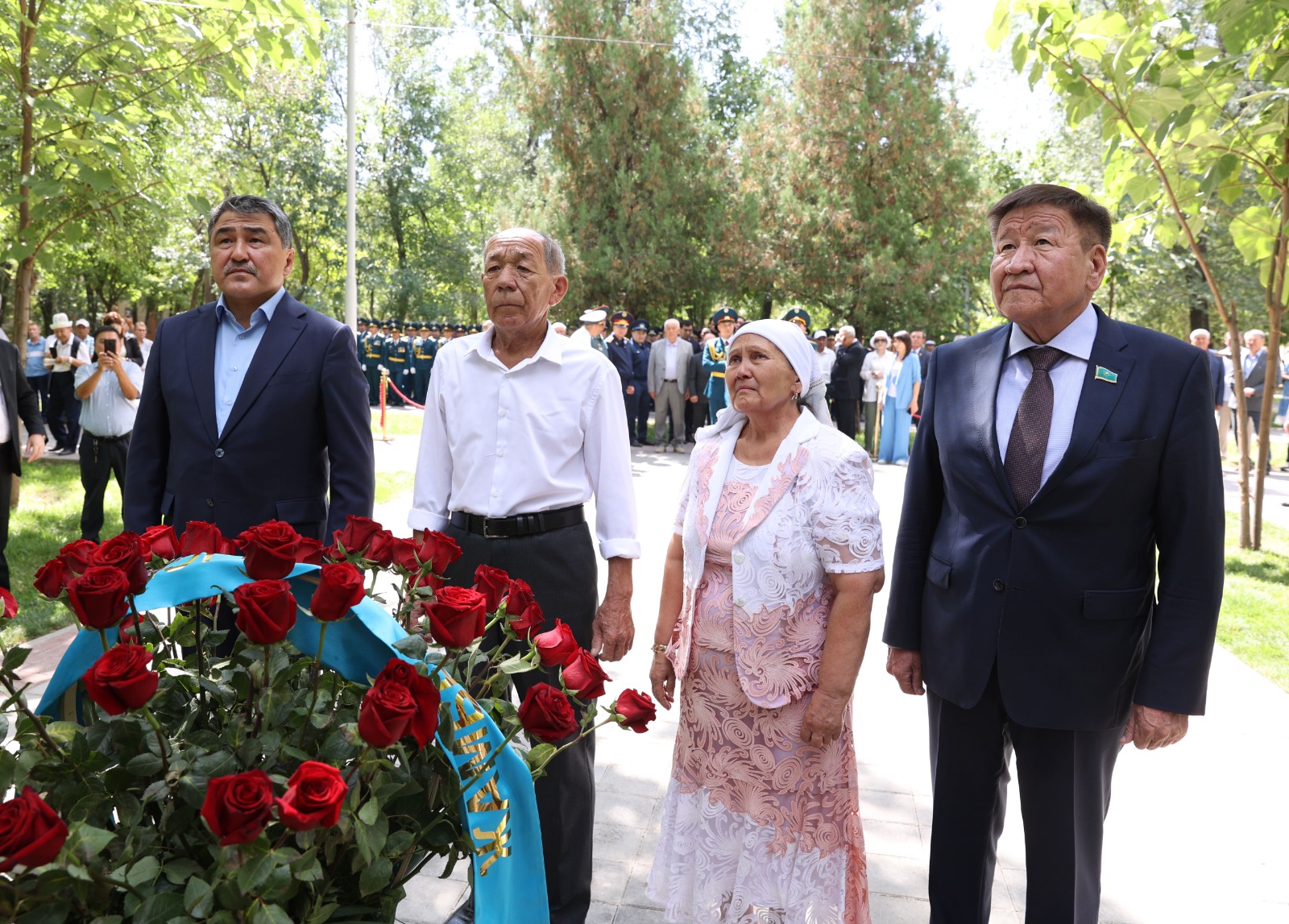 Таразда Халық қаһарманы Мейіржан Аймановқа арналып ескерткіш қойылды    