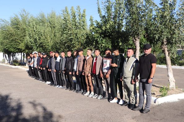 ӘСКЕРИ МІНДЕТТІЛЕР ОҚУ-ЖАТТЫҒУ ЖИЫНЫНА АТТАНДЫ   