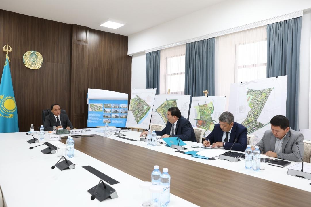 Ербол Қарашөкеев Тараз қаласының сәулеттік келбетін жақсарту тұжырымдамасын әзірлеуді тапсырды