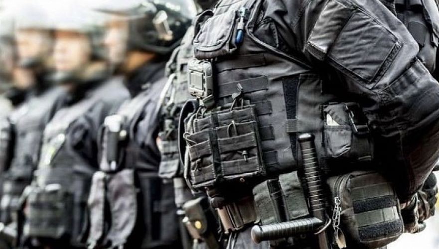 Таразда Терроризмге қарсы оқу-жаттығу өткізiлуде