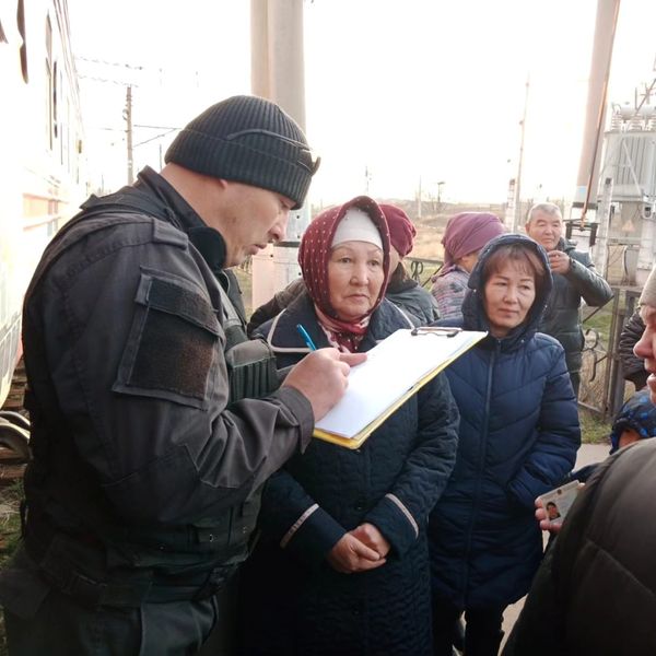 «САЛАМАТТЫ ҚАЗАҚСТАН» МЕДИЦИНАЛЫҚ ПОЙЫЗЫ ШАЛҒАЙ СТАНЦИЯЛАРҒА  КӨМЕК КӨРСЕТТІ.
