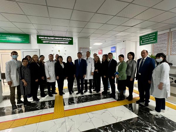 Денсаулық сақтау вице-министрі Жамбыл облысында