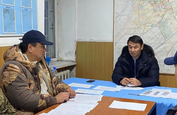 ДАРХАН САТЫБАЛДЫ КЕНТАУДА ШТАБ ОТЫРЫСЫН ӨТКІЗДІ