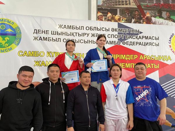 Жас самбошылар облыстық чемпионаттан жүлдемен оралды