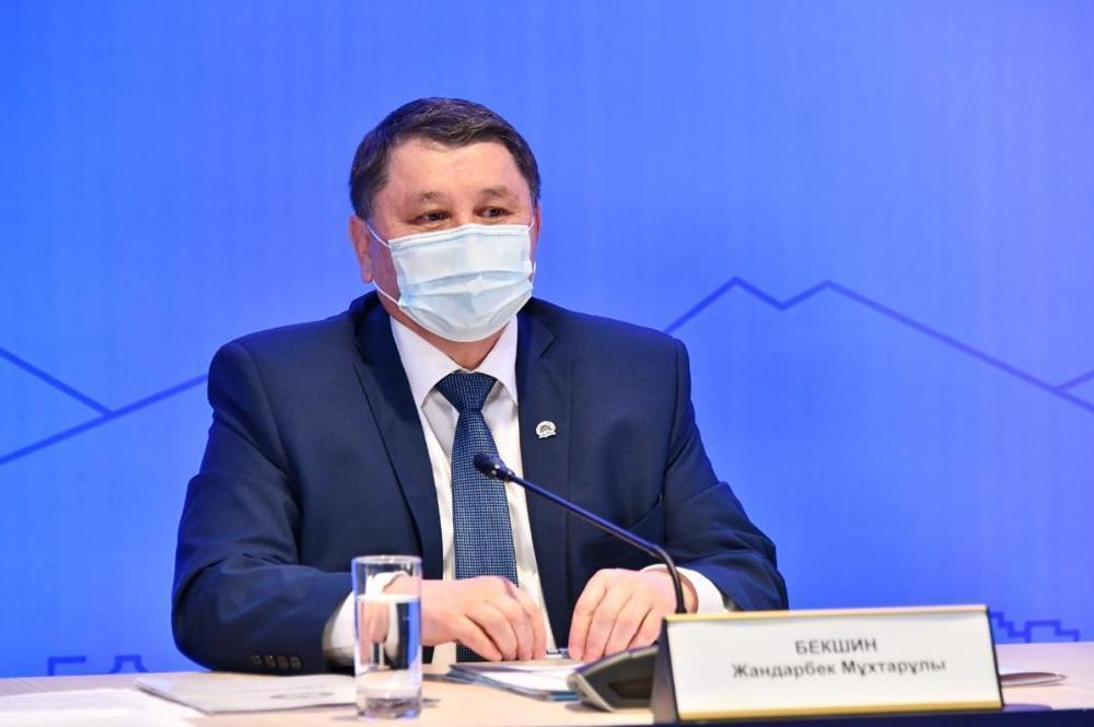 Бекшинді уақытша Әбдіжаббарова алмастырады