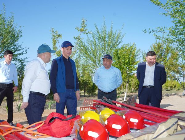  ШАРДАРА АУДАНЫНДАҒЫ ТҰҚЫМБАҚТА 2 МИЛЛИОН ТҮПТЕН АСА ӘРТҮРЛІ КӨШЕТ ӨСІРІЛУДЕ