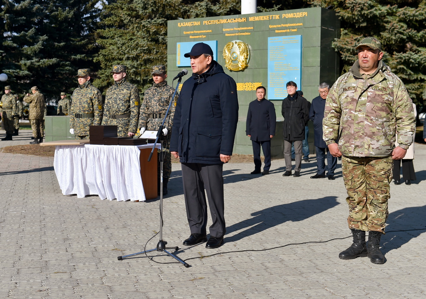 В СКО провожали 300 спартанцев