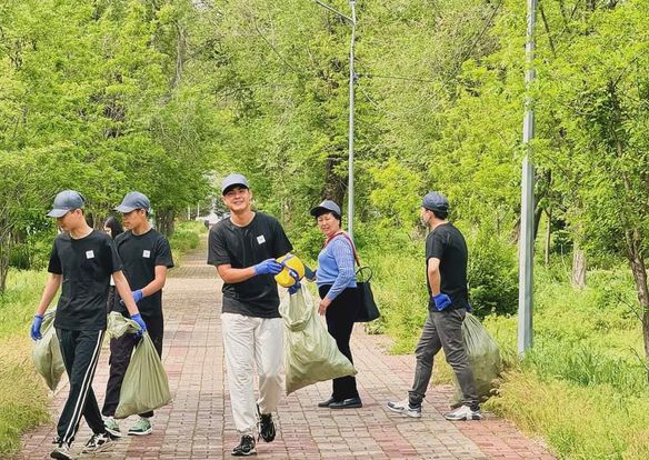 КЕНТАУДА ҚОҚЫС ЖИНАУ БОЙЫНША  «ПЛОГГИНГ» МАРАФОНЫ ӨТТІ 