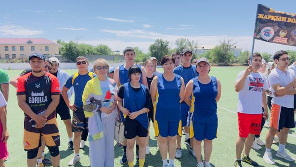 ПРЕЗИДЕНТТІК КӨПСАЙЫСТАН ТҮЛКІБАС АУДАНЫНЫҢ ҚҰРАМАСЫ ОБЛЫС ЧЕМПИОНЫ АТАНДЫ