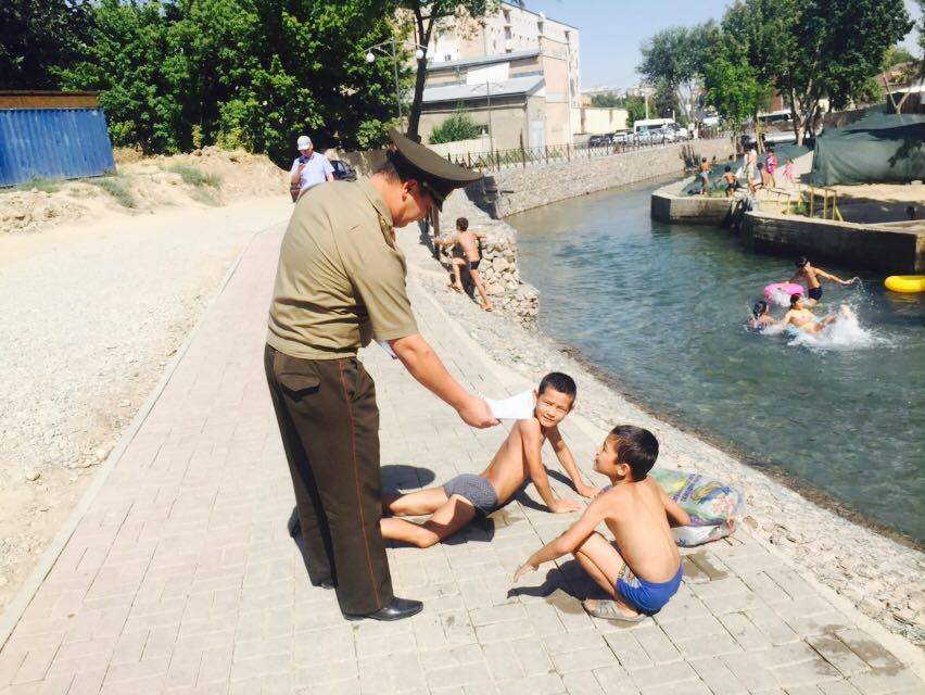 Шомылу кезінде сақ болайық!