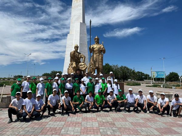 МОЙЫНҚҰМДАҒЫ «ЖАСЫЛ ЕЛ»  ЕҢБЕК ЖАСАҒЫ