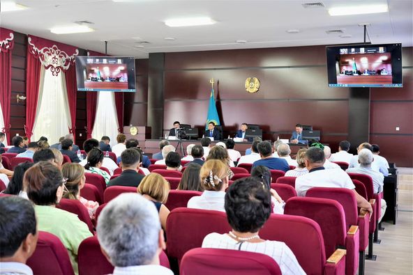 КЕНТАУДЫ ЭКОЛОГИЯЛЫҚ АЙМАҚҚА ЕНГІЗУ БОЙЫНША ҚОҒАМДЫҚ ТЫҢДАУ ӨТКІЗІЛДІ