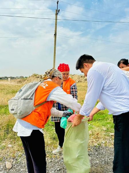 ТҮРКІСТАН: САЙРАМДЫҚТАР «ТАЗА ҚАЗАҚСТАН» АКЦИЯСЫНА АТСАЛЫСУДА