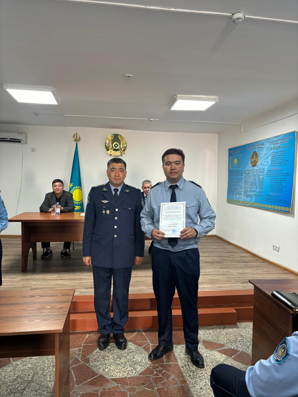 Мемлекеттік мерекеде үздіктер марапатталды