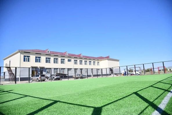 ОТЫРАРДА БІЛІМ КҮНІНДЕ ЖАҢА МЕКТЕП ПАЙДАЛАНУҒА БЕРІЛДІ 