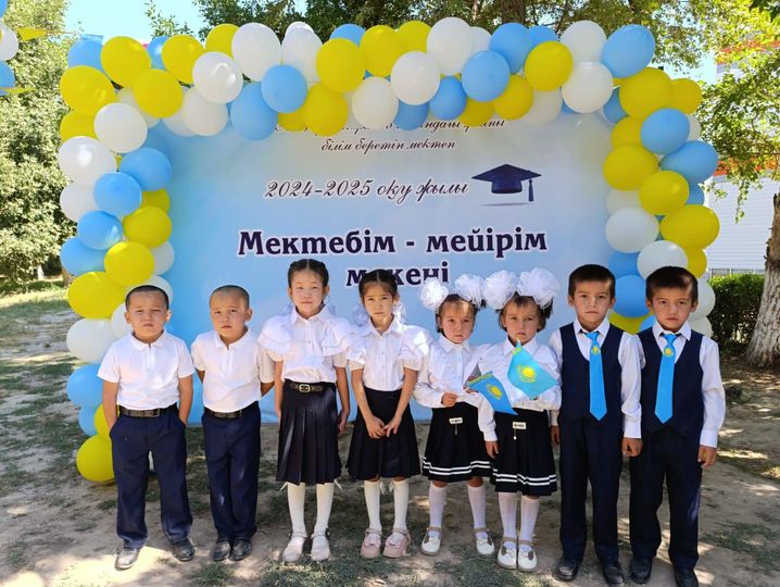 ОРДАБАСЫДА 4 ЖҰП ЕГІЗ МЕКТЕПКЕ БАРДЫ 