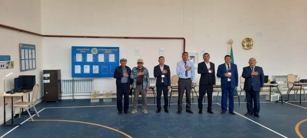 БҮГІН ЖАҢАТАЛАП АУЫЛДЫҚ ОКРУГІНІҢ  ТҰРҒЫНДАРЫ ӘКІМІН САЙЛАЙДЫ
