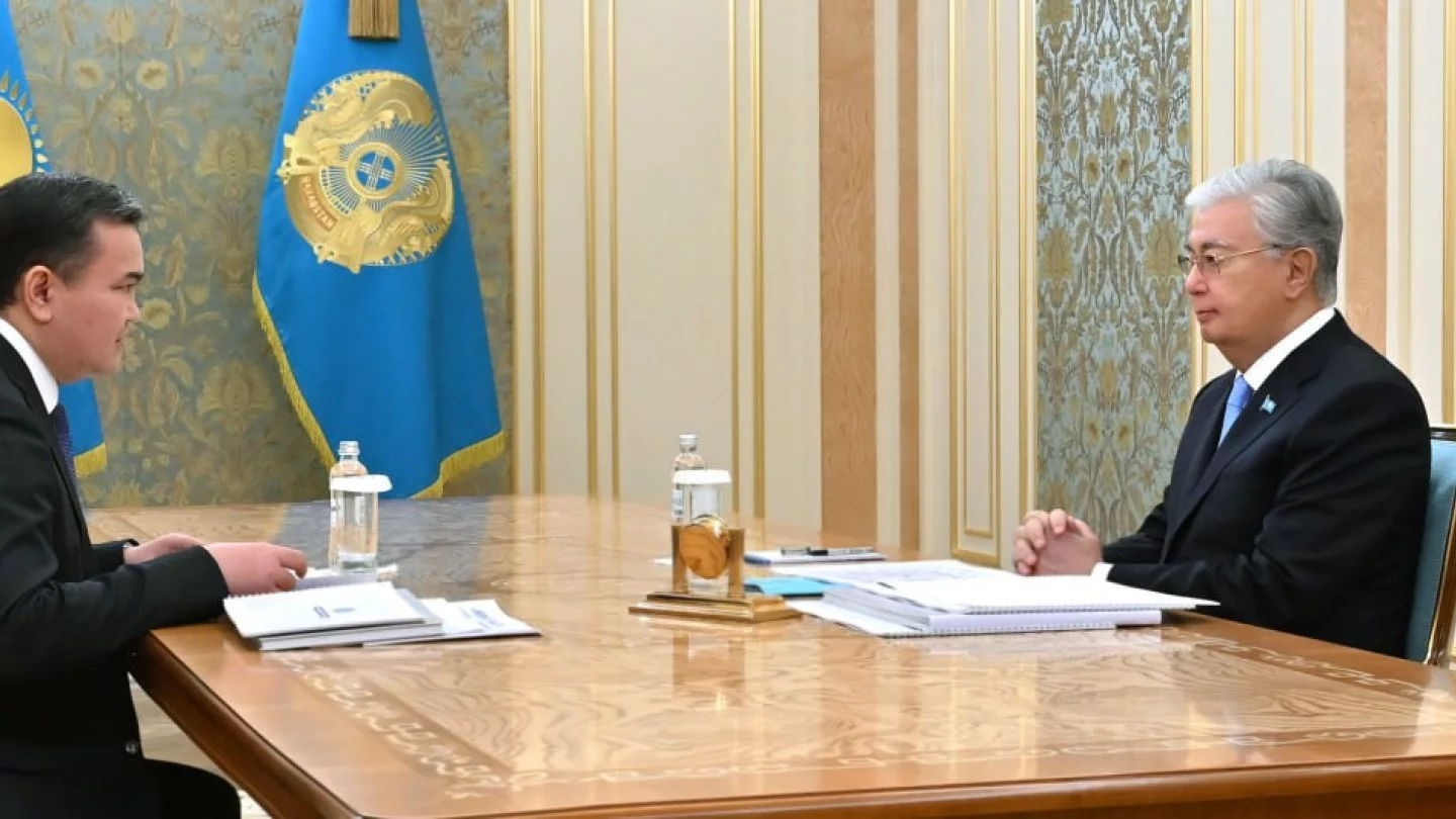 Мемлекет басшысы Астана қаласы әкімін қабылдады