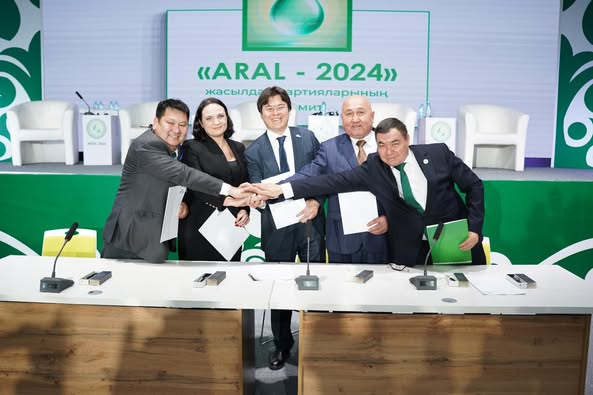 ТҮРКІСТАНДА «ARAL – 2024» ЖАСЫЛДАР ПАРТИЯЛАРЫНЫҢ ХАЛЫҚАРАЛЫҚ I САММИТІ ӨТТІ