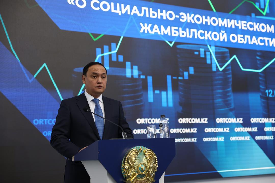 Жамбылда өнеркәсіп саласы дамып келеді