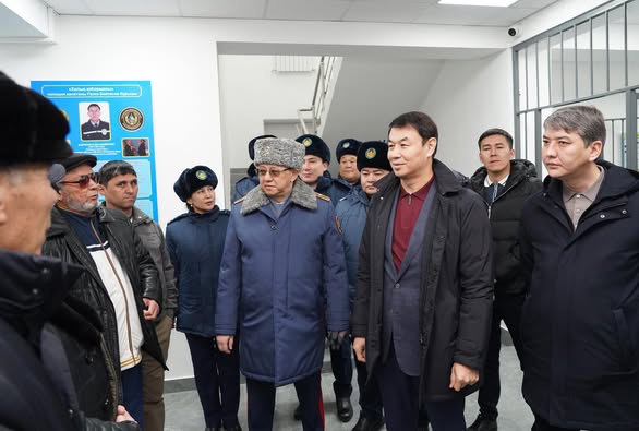 ДАРХАН САТЫБАЛДЫ САЙРАМДАҒЫ ПОЛИЦИЯ ҒИМАРАТЫ МЕН КӘСІПКЕРЛІК НЫСАНЫНЫҢ ЖҰМЫСЫМЕН ТАНЫСТЫ