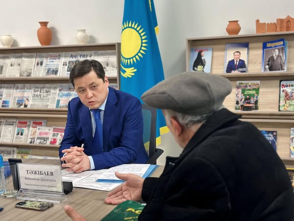 ТҮРКІСТАН ОБЛЫСЫ ТҰРҒЫНДАРЫНЫҢ МӘСЕЛЕЛЕРІ ТЫҢДАЛДЫ