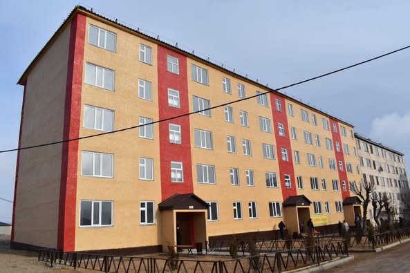 ЖАҢАТАСТА КӨПҚАБАТТЫ ТҰРҒЫН ҮЙЛЕР ПАЙДАЛАНУҒА БЕРІЛДІ