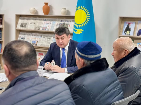  ОБЛЫС ӘКІМІ ОРЫНБАСАРЫНЫҢ ҚАБЫЛДАУЫНДА ТҮЙТКІЛДЕР ТАРҚАТЫЛДЫ