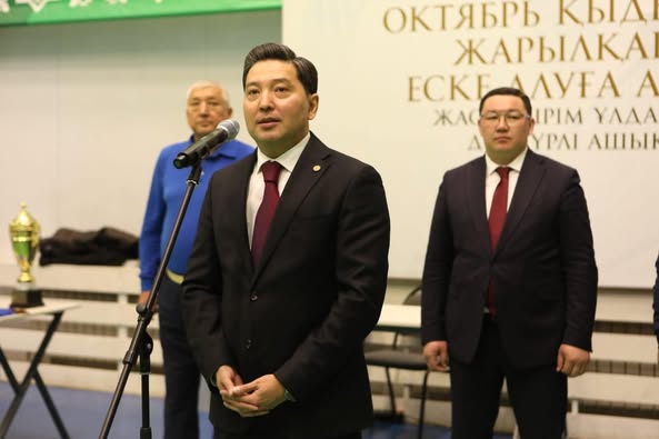 ✔️ТҮРКІСТАНДА ВОЛЕЙБОЛДАН ЖАСӨСПІРІМДЕР АРАСЫНДА ОКТЯБРЬ ЖАРЫЛҚАПОВТЫ ЕСКЕ АЛУҒА АРНАЛҒАН РЕСПУБЛИКАЛЫҚ ЖАРЫС БАСТАЛДЫ