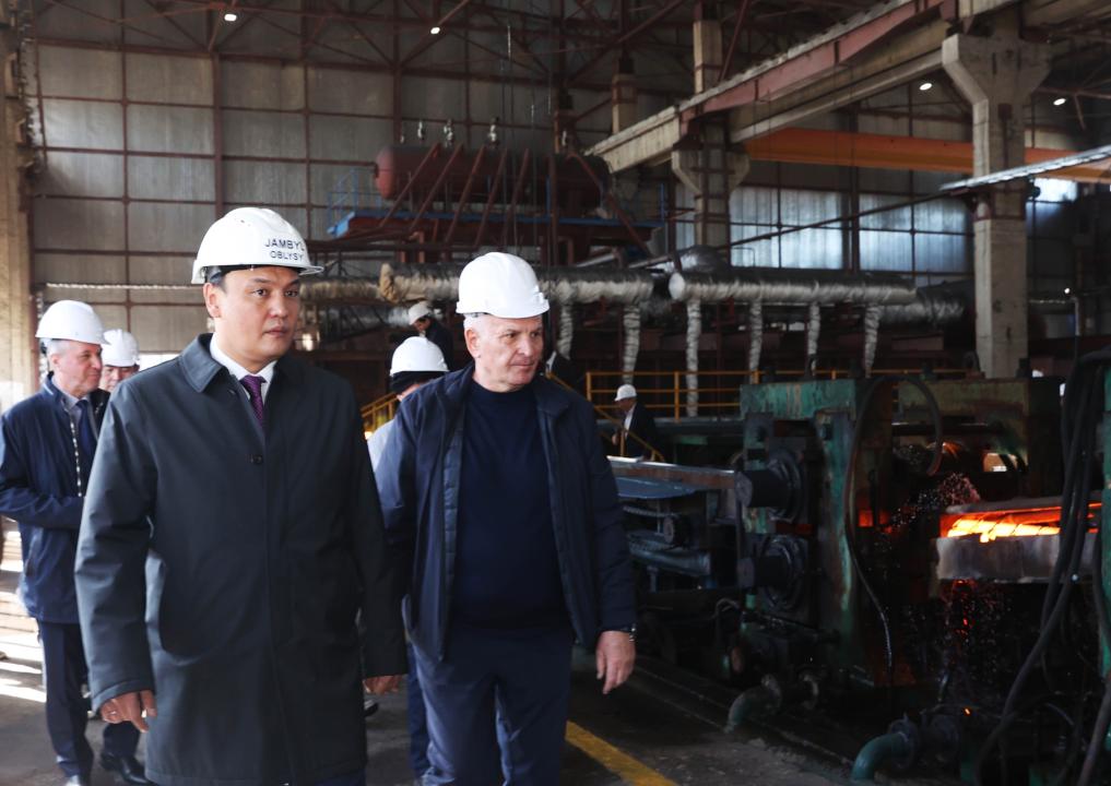 Ербол Қарашөкеев «Запчасть» АҚ жұмысымен танысты