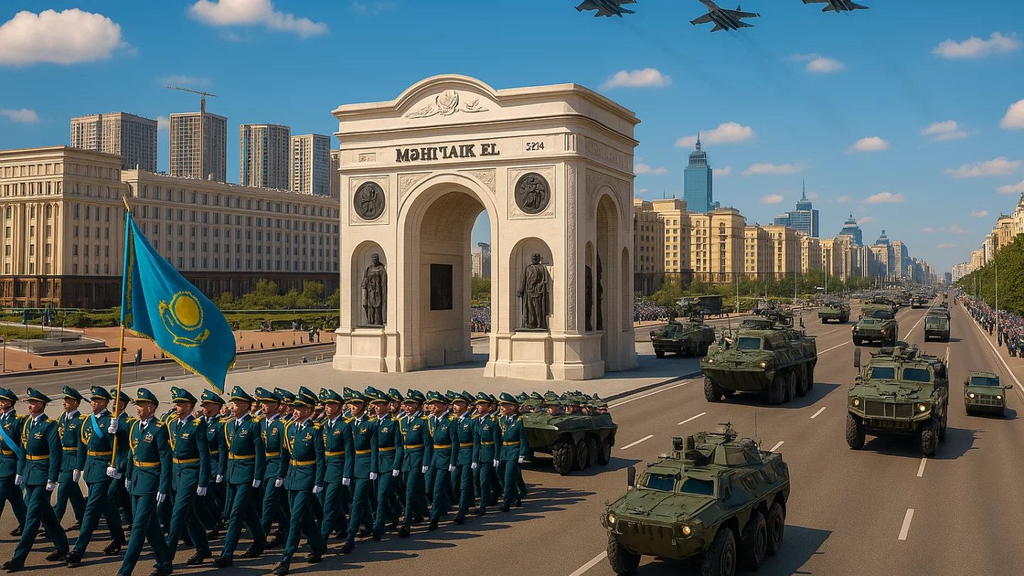 Астанадағы әскери шеру