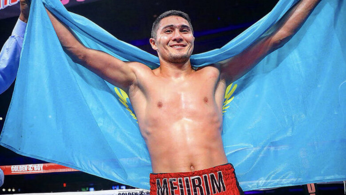 Кәсіпқой бокс:    Мейірім Нұрсұлтанов   WBO атағының иегері