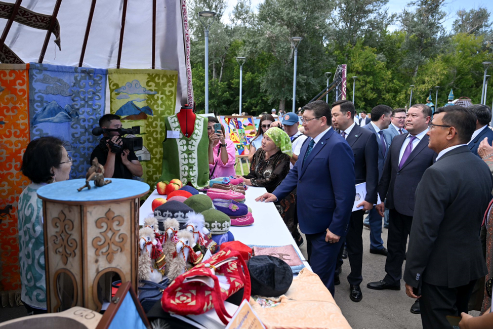 «Асыл мұра»  қолөнер шеберлерінің  фестивалі өтті
