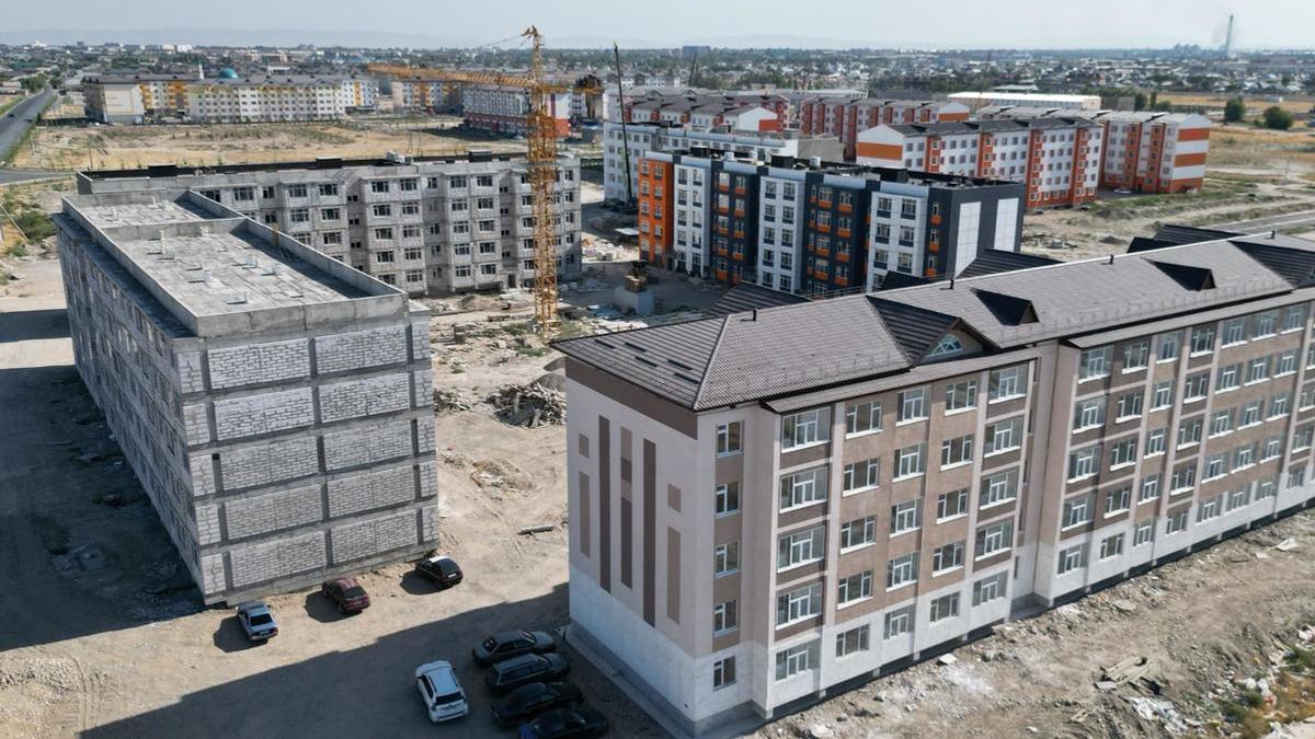 Таразда 48 жаңа үй салынып,  жүздеген үй жөнделмек