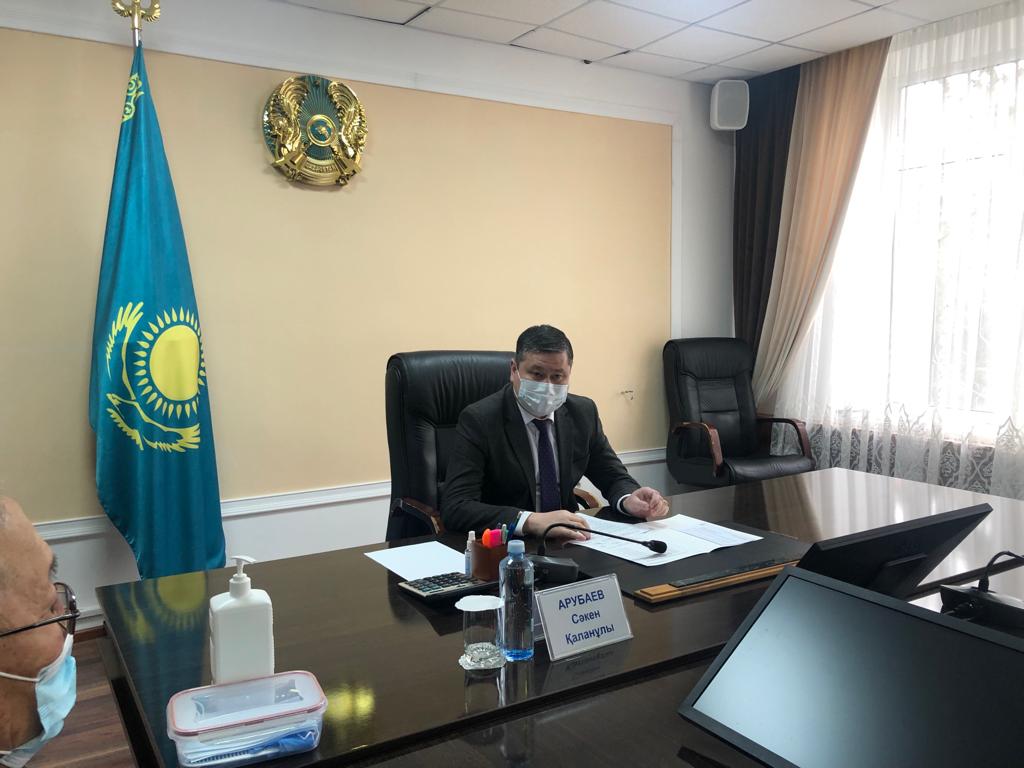 Арубаев ауған соғысы ардагерлерімен кездесті