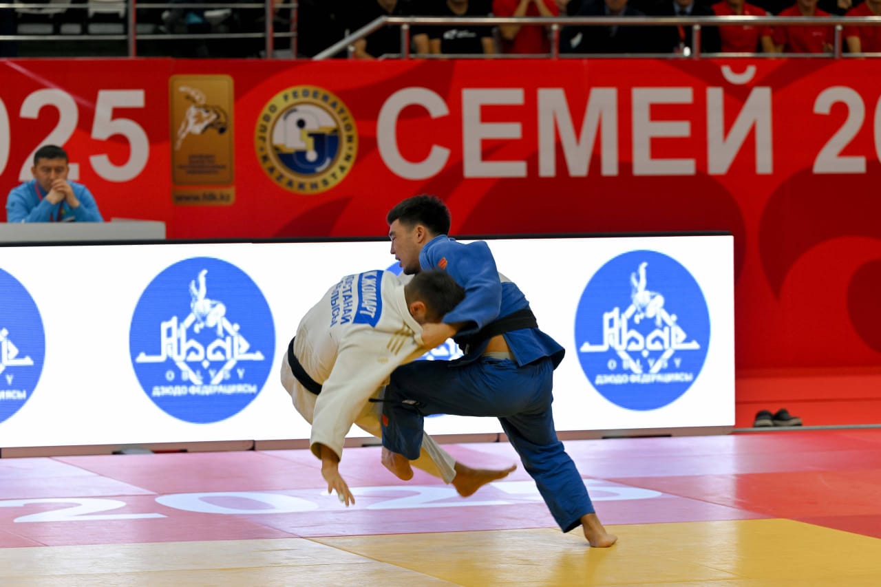 СЕМЕЙДЕ ДЗЮДОДАН ҚАЗАҚСТАН ЧЕМПИОНАТЫ өтуде