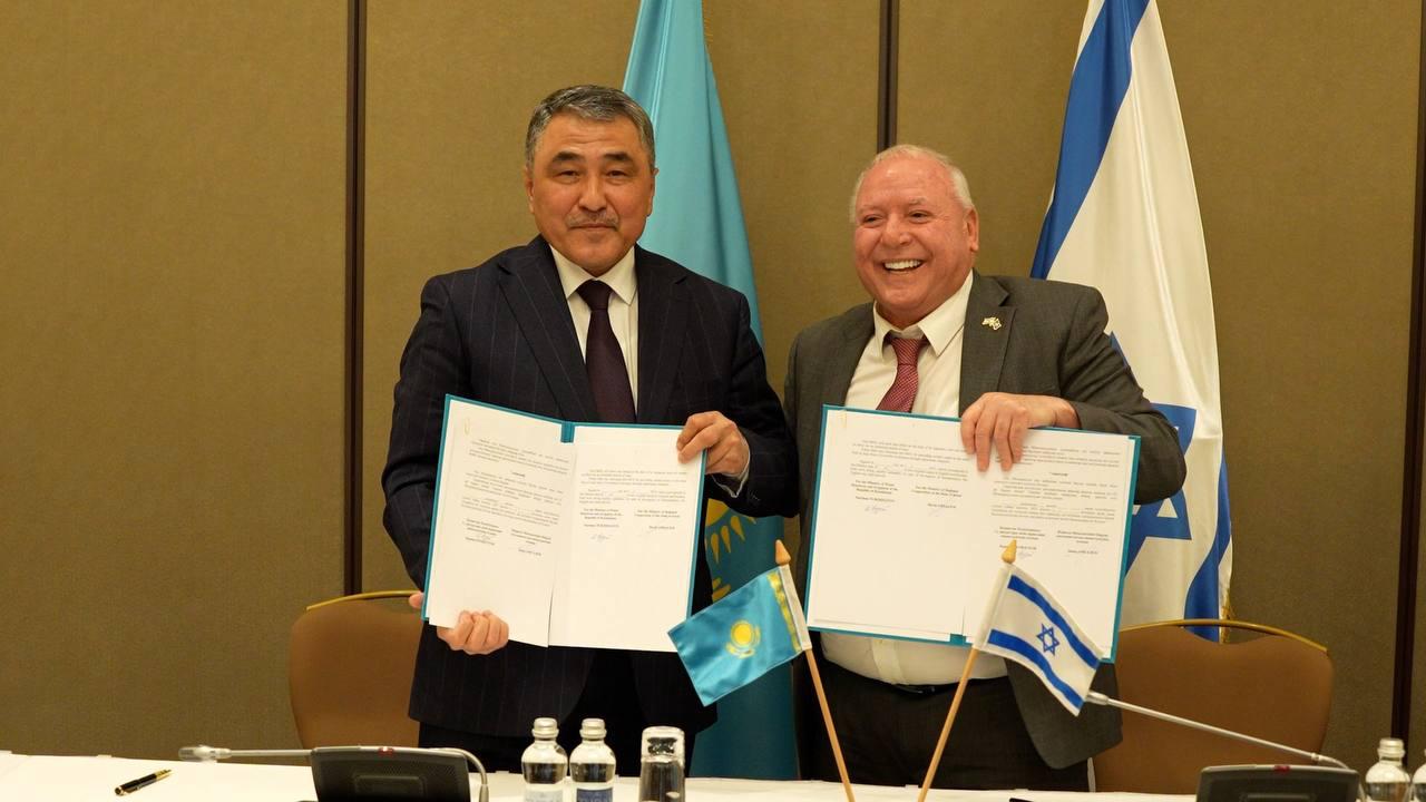 Қазақстан мен Израиль су ресурстарын басқару саласындағы өзара түсіністік пен ынтымақтастық туралы меморандумға қол қойды