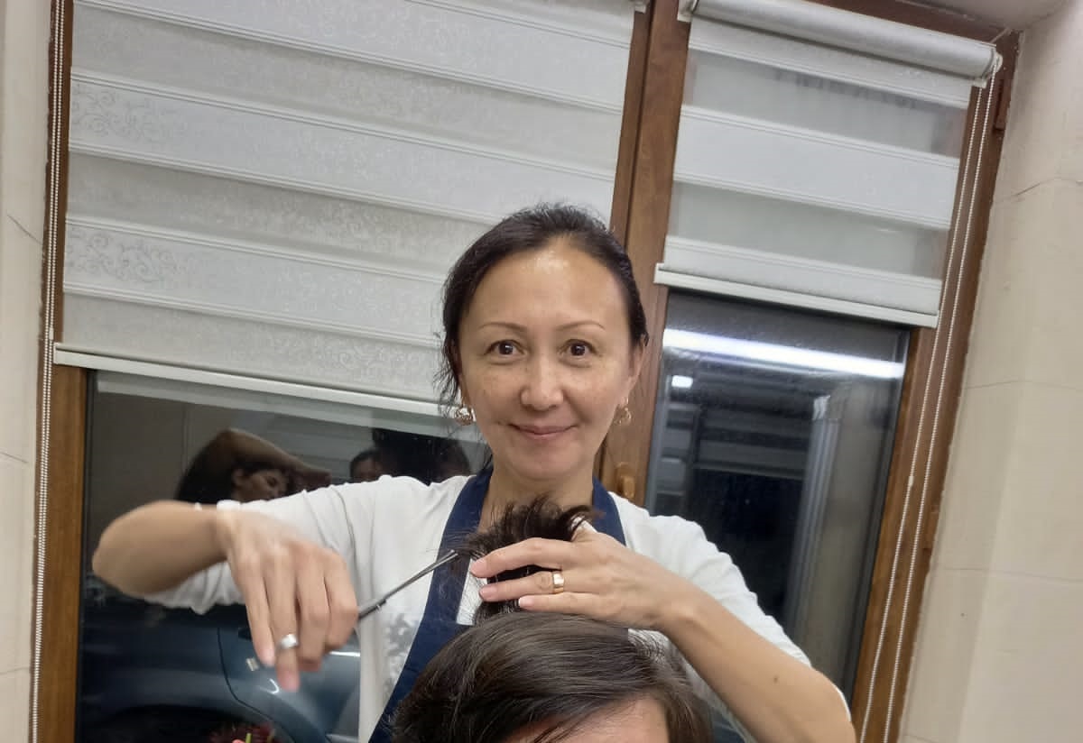 Мені шаштаразшы  болуға өмірдің өзі үйретті