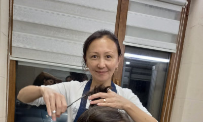 Мені шаштаразшы  болуға өмірдің өзі үйретті